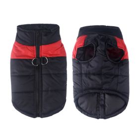 Windproof Dog Winter Coat Waterproof Dog Jacket Warm Dog Vest Cold Weather Pet Apparel  for Small Medium Large Dogs (size: 2XL)